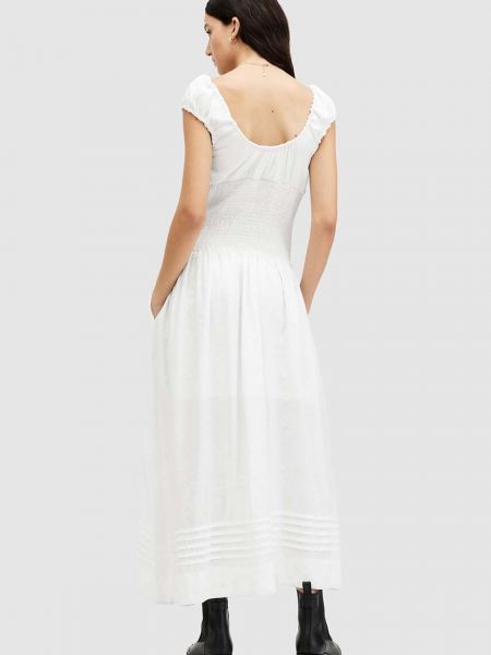 Hosszú ruha Allsaints fehér