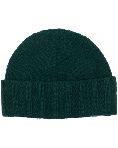 Кашмирена шапка Drumohr зелено