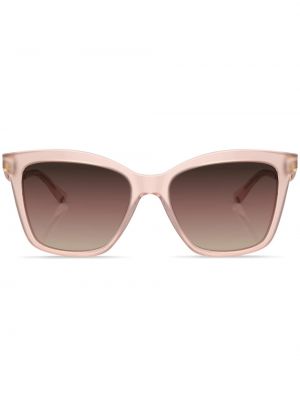 Слънчеви очила с градиентным принтом Bvlgari розово