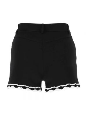 Pantalones cortos de crepé Moschino negro