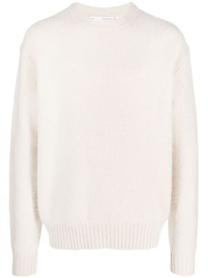 Вълнен пуловер от мерино вълна с кръгло деколте Axel Arigato бежово