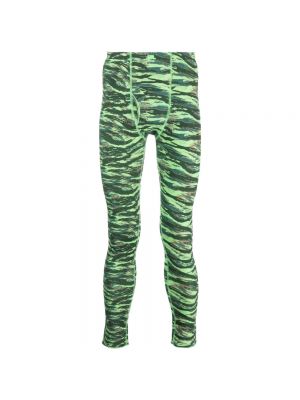 Spodnie Erl zielone