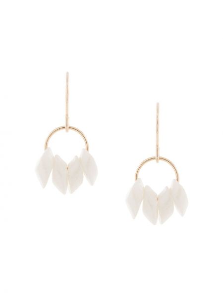 Pendientes Petite Grand blanco