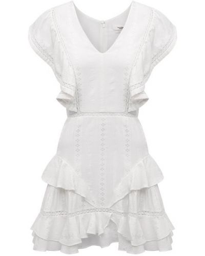 Платье из вискозы Isabel Marant Étoile, белое