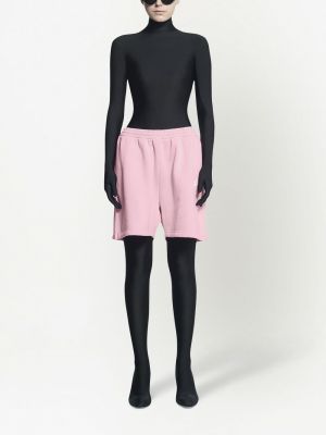 Shorts mit print Balenciaga pink