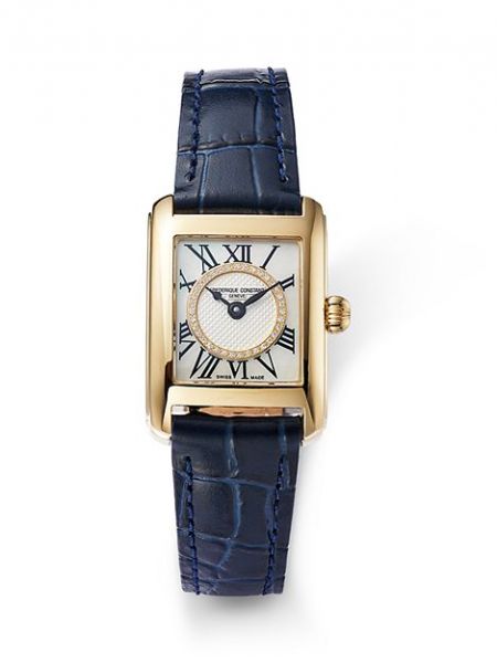 Женские классические часы Carree, 23 мм – эксклюзив к Frederique Constant, White