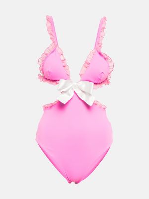 Maillot de bain Giambattista Valli rose