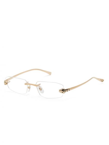 Okulary Cartier Eyewear złote