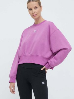 Hanorac cu fermoar Adidas Originals roz