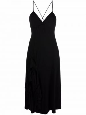 Платье миди Loewe, черное