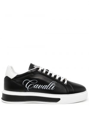 Trykt sneakers Roberto Cavalli svart