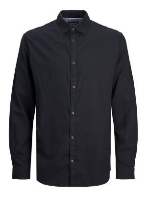 Риза slim Jack&jones черно