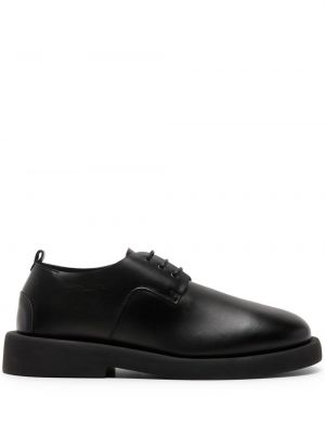 Кожени обувки в стил дерби Marsell черно