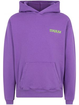 Brodert hettegenser Stadium Goods® lilla