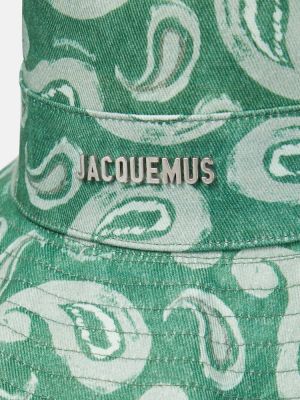 Шапка Jacquemus зелено