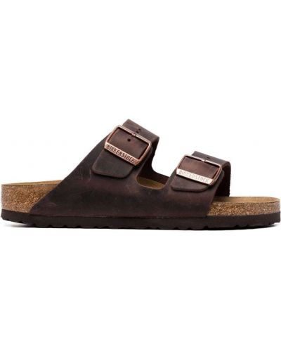 Sandale fără toc Birkenstock maro