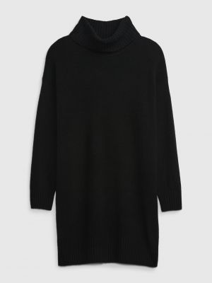 Pletené pletené mini šaty Gap čierna