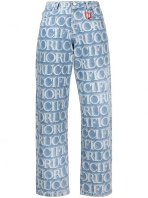 Straight jeans Fiorucci blau