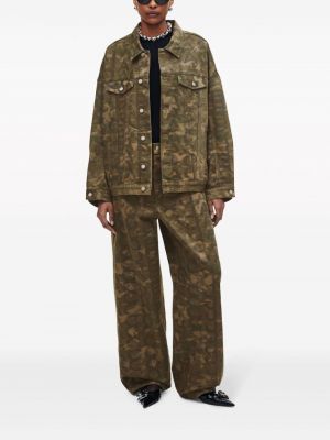 Jeansjacke mit print mit camouflage-print Marc Jacobs