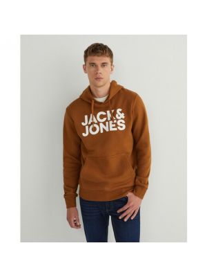 Sudadera con capucha Jack & Jones marrón