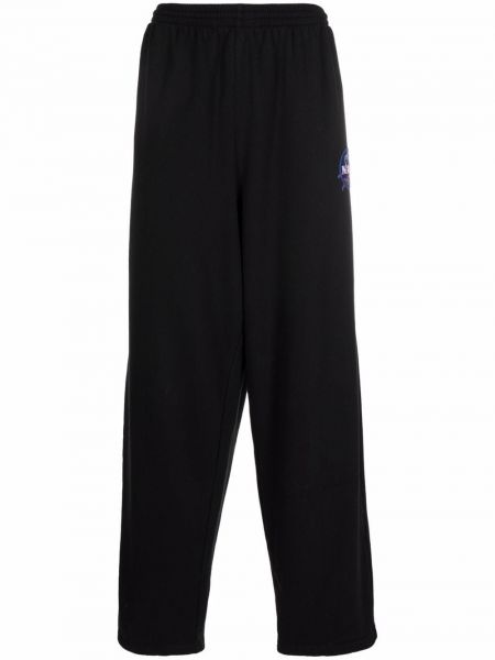 Pantalon de joggings en coton Balenciaga noir