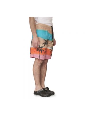 Pantalones cortos con estampado tropical Barrow