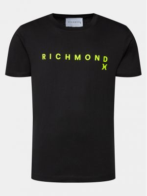 Priliehavé tričko Richmond X čierna