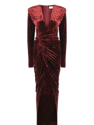 Красное вечернее платье Alexandre Vauthier