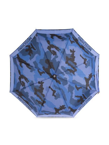 Regenschirm Moschino blau