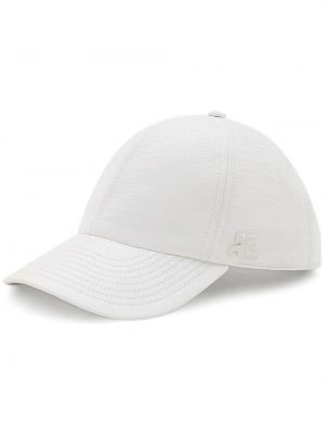 Cappello con visiera Courrèges bianco