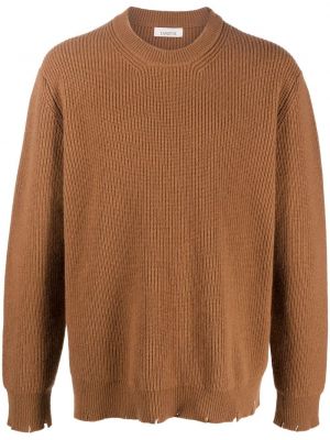 Pull en tricot Laneus marron