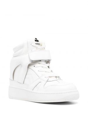 Sneakersy na koturnie Isabel Marant białe