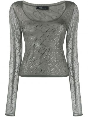 Top Blumarine verde