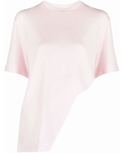 Camiseta asimétrica Givenchy rosa
