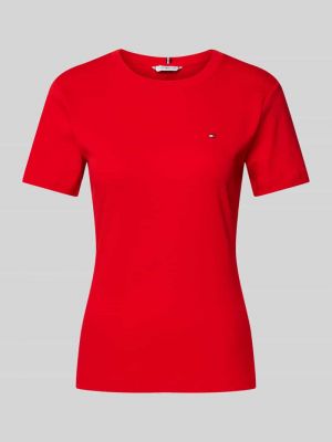 Czerwona koszulka Tommy Hilfiger
