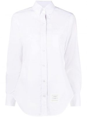 Bavlněná košile Thom Browne bílá