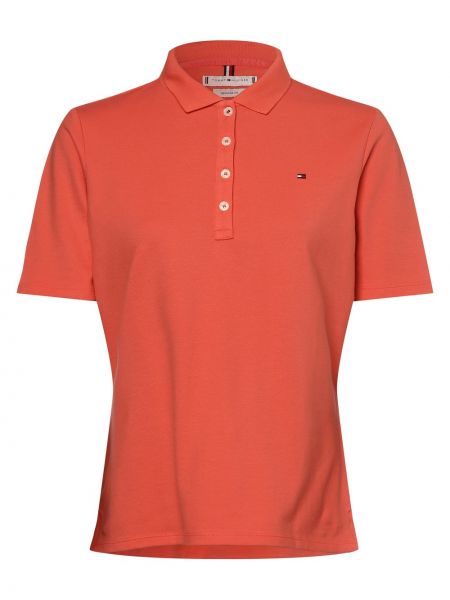 T-shirt Tommy Hilfiger, pomarańczowy