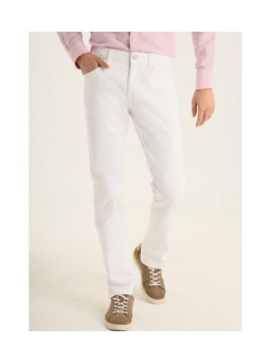 Jean coupe classique en coton Lois Jeans blanc