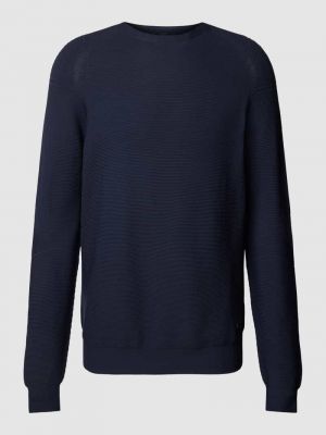 Dzianinowy sweter Alphatauri niebieski