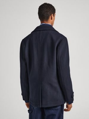 Kabát Pepe Jeans modrý