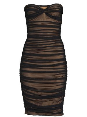 Коктейльное платье Norma Kamali черное