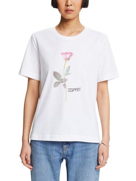Camiseta de algodón Esprit Collection