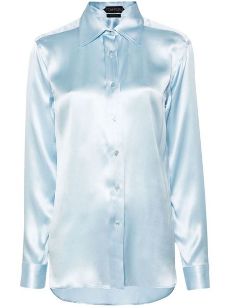 Svilena satenska dugačka košulja Tom Ford