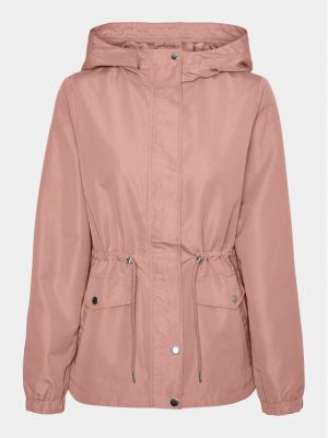 Prehodna jakna s paisley potiskom Vero Moda roza