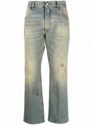 Nødlidende flared jeans Maison Margiela grønn