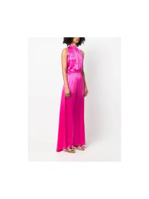 Vestido largo Crida Milano rosa