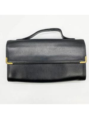 Retro leder tasche mit taschen Dior Vintage schwarz