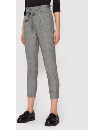 Pantalon large Vero Moda gris