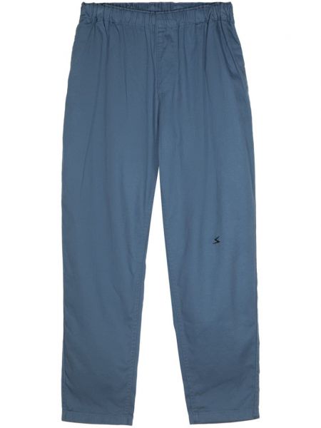 Weite hosen mit stickerei Undercover blau