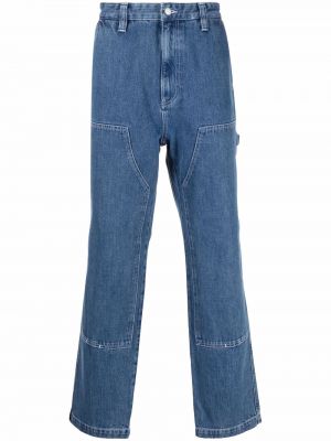Straight leg jeans Stüssy blu